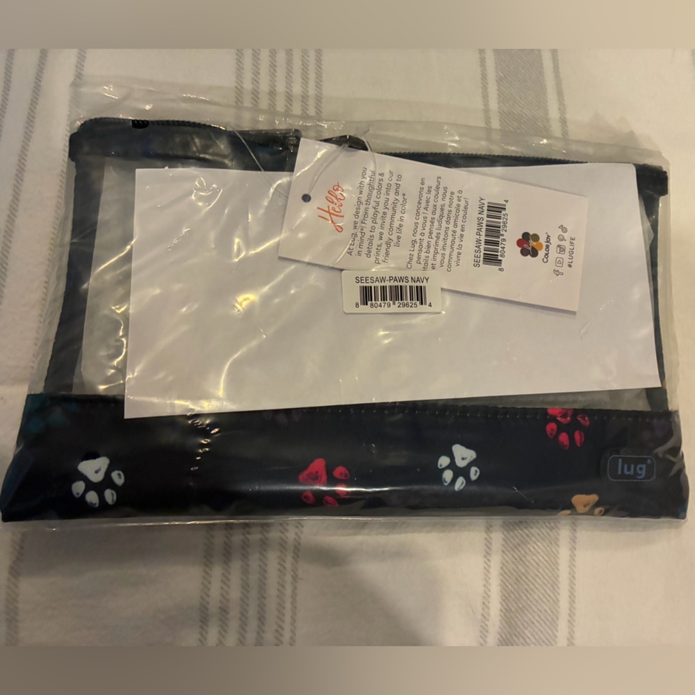 NWT Lug Seesaw in Paws Navy